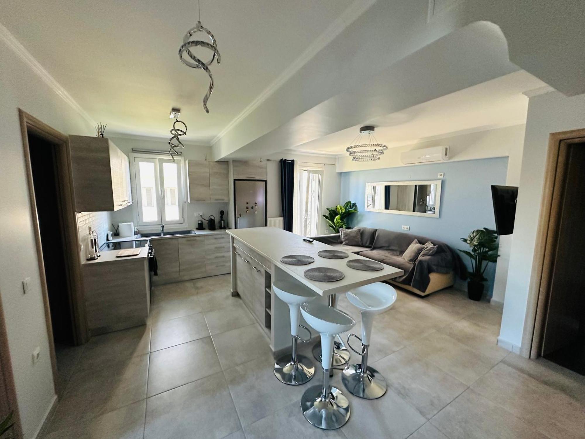 Crystal House Apartment Lefkada City ภายนอก รูปภาพ